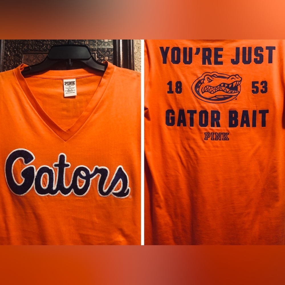 PINK Victoria’s Secret University of Florida Gators Top. Worn once.